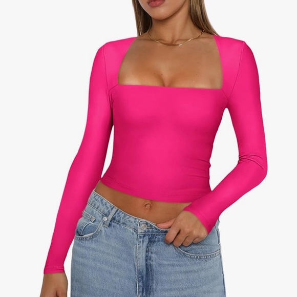 Women’s Pink long sleeve top - Picture 1 of 1